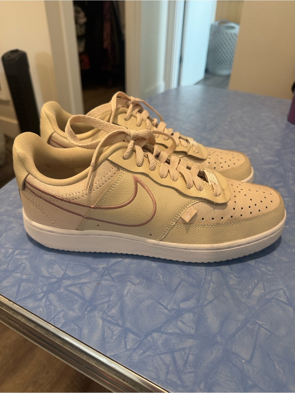 Nike Women’s Court Vision Low- premium pearl color